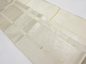 アンティーク　竹模様織出し袋帯（材料）